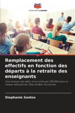 Remplacement des effectifs en fonction des departs a la retraite des enseignants