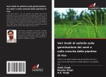 Vari livelli di salinita sulla germinazione dei semi e sulla crescita delle piantine di riso