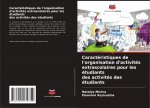 Caracteristiques de l'organisation d'activites extrascolaires pour les etudiants des activites des etudiants