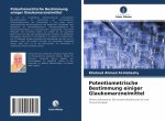 Potentiometrische Bestimmung einiger Glaukomarzneimittel