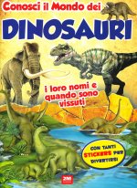 Dinosauri. Sticker. Trendy model