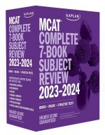 MCAT Complete 7-Book Subject Review 2023-2024, Set Includes Books, Online Prep, 3 Practice Tests