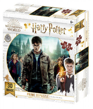 3D PUZZLE Harry Potter - Harry, Hermiona a Ron 300 dílků