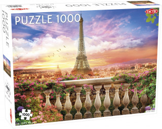Puzzle 1000 Around the World Eiffel Tower Paris