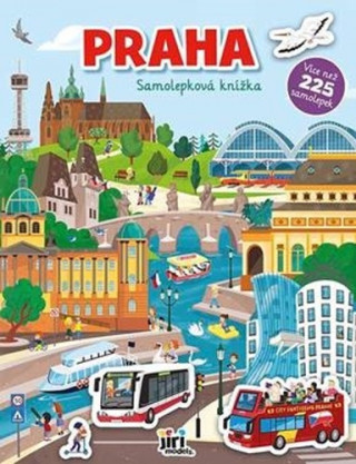 Praha - samolepící kniha