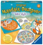 Ravensburger Midi Mandala Designer Boho Style  20019, Zeichnen lernen für Kinder ab 6 Jahren, Zeichen-Set mit Mandala-Schablonen für farbenfrohe Manda