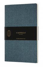 Cahier Quaderno Harris Grand format ligné Slate Blue