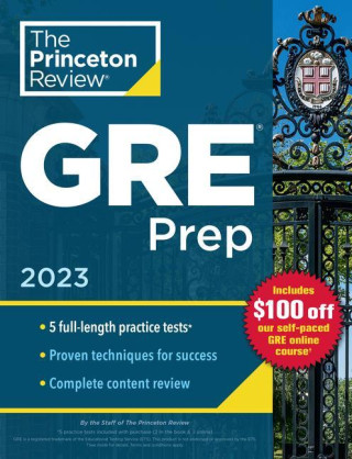 Princeton Review GRE Prep, 2023