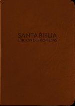 Santa Biblia de Promesas Reina-Valera 1960 / Compacta / Letra Grande / Piel Especial / Café // Spanish Promise Bible Rvr 1960 / Compact / Large Print