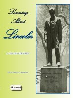 Learning About Lincoln: A Teacher Resource