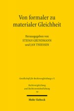 Von formaler zu materialer Gleichheit