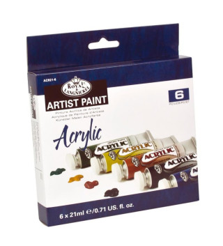 Akrylové barvy Royal & Langnicke ARTIST 6x21 ml