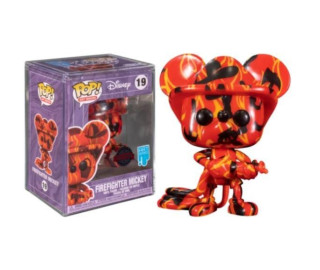Funko POP Artist Series: Mickey - Firefighter Mickey (limited exclusive edition)