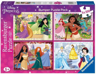 Ravensburger Puzzle Disney - Princezny 4x100 dílků