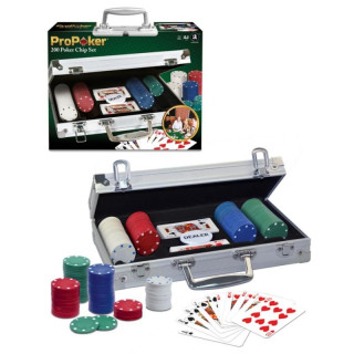 Pokerovďż˝ sada v kovovďż˝m kufďż˝ďż˝ku