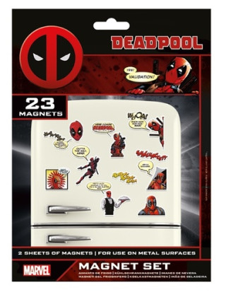 Sada magnetek Deadpool 23 ks