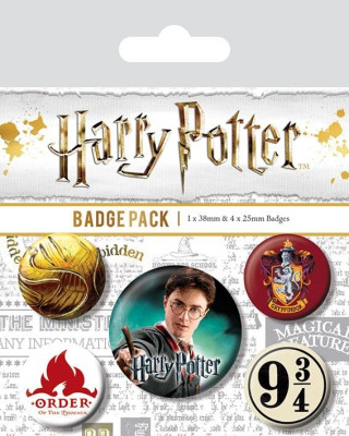Set odznaků Harry Potter
