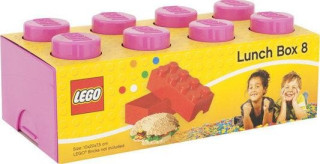 Svačinový box LEGO - růžový