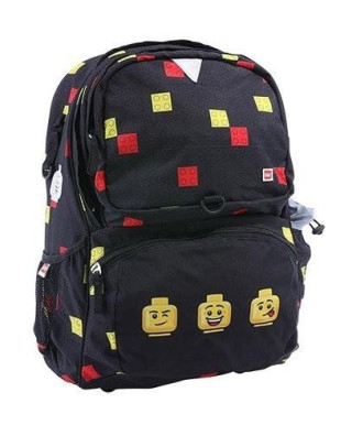 LEGO Faces Black Freshmen školní batoh