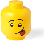 Úložný box LEGO hlava (velikost L) - silly