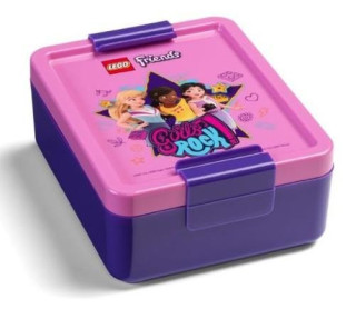 Box na svačinu LEGO Friends Girls Rock - fialová