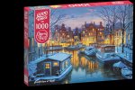 Cherry Pazzi Puzzle - Amsterdam v noci 1000 dílků