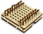 Wooden City Hra 3D mini Šachy