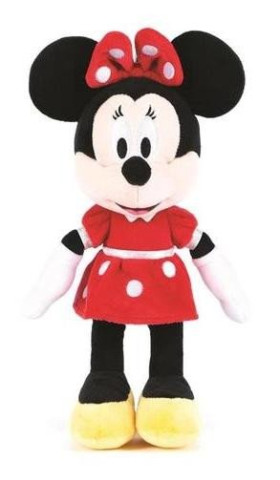 Plyšová Minnie v červených šatech 30 cm