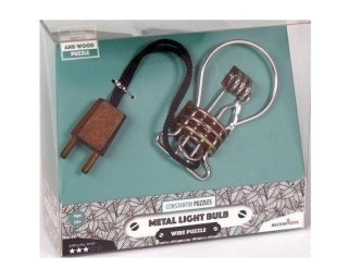 Hlavolamy Recent Toys - Metal Light Bulb