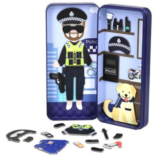 Cestovní magnetické puzzle Policista