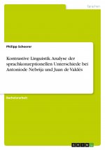Kontrastive Linguistik. Analyse der sprachkonzeptionellen Unterschiede bei Antoniode Nebrija und Juan de Valdés
