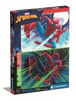 Puzzle 104 glowing Spiderman 27555