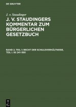 Recht der Schuldverhaltnisse, Teil I.  241-580