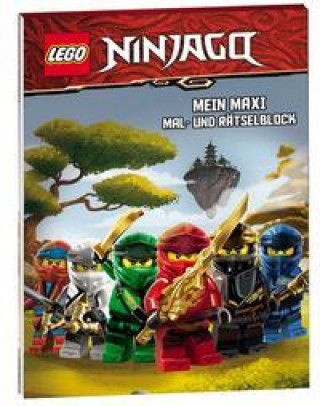 LEGO NINJAGO - Mein Maxi Mal- und Rätselblock ()