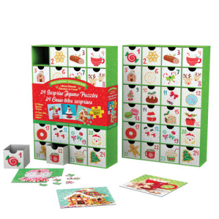 Sweet Christmas Advent Calendar Puzzle Set (Eurographics)(Hra)