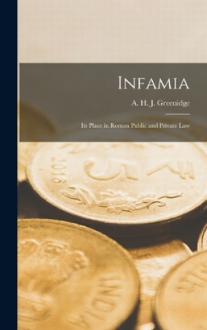 Infamia: Its Place in Roman Public and Private Law