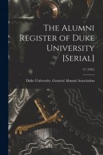 The Alumni Register of Duke University [serial]; 17 (1931)
