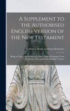 Supplement to the Authorised English Version of the New Testament