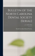 Bulletin of the North Carolina Dental Society [serial]; v.17 (1933-1934)