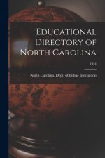 Educational Directory of North Carolina; 1954