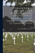 Handbook for Degasification, Deactivation, and Disinfection of Weapons, Military Equipment, and Means of Transportation