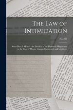 Law of Intimidation