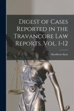 Digest of Cases Reported in the Travancore Law Reports. Vol. 1-12