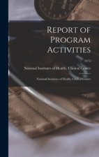 Report of Program Activities: National Institutes of Health. Clinical Center; 1972