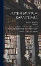 British Museum Karaite Mss.