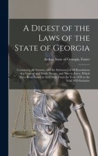Digest of the Laws of the State of Georgia