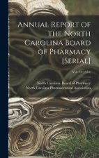 Annual Report of the North Carolina Board of Pharmacy [serial]; Vol. 73 (1954)