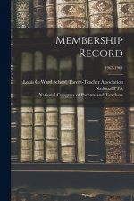 Membership Record; 1963-1964