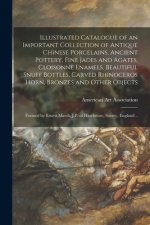 Illustrated Catalogue of an Important Collection of Antique Chinese Porcelains, Ancient Pottery, Fine Jades and Agates, Cloisonne Enamels, Beautiful S