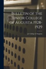 Bulletin of the Junior College of Augusta 1928-1929